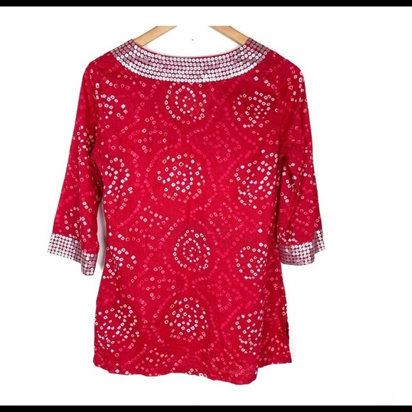 Calypso for Target women’s size L sequin top - Picture 2 of 5